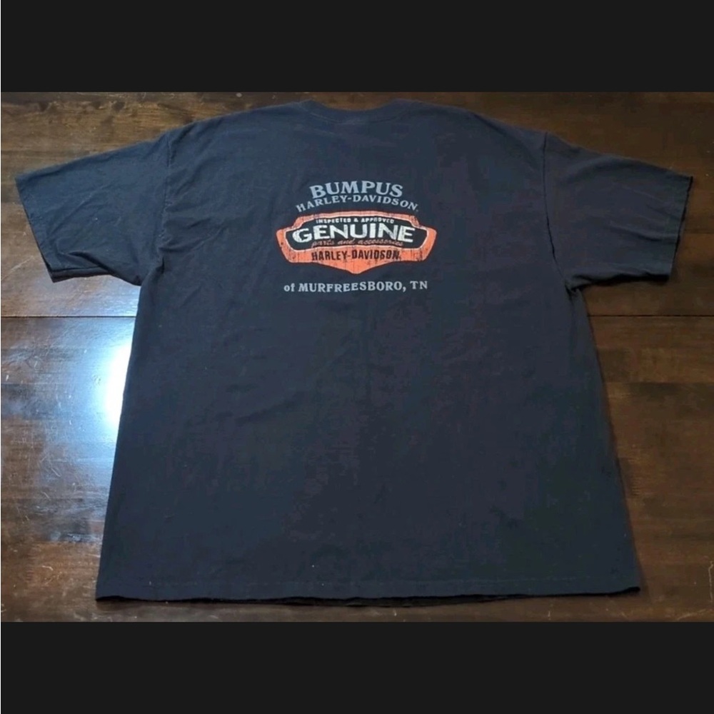 Vintage Bumpus Harley Davidson Shirt Size 2XL Hogan Wild Tennessee - Picture 3 of 8